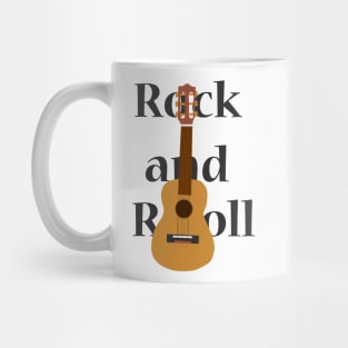 Rock and roll- guitar t- shirt Mug